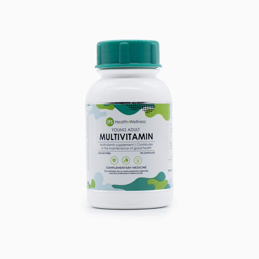 IPS Young Adult – Multivitamin supplement packshot