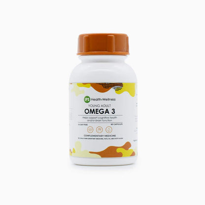 IPS Young Adult – Omega 3 supplement packshot