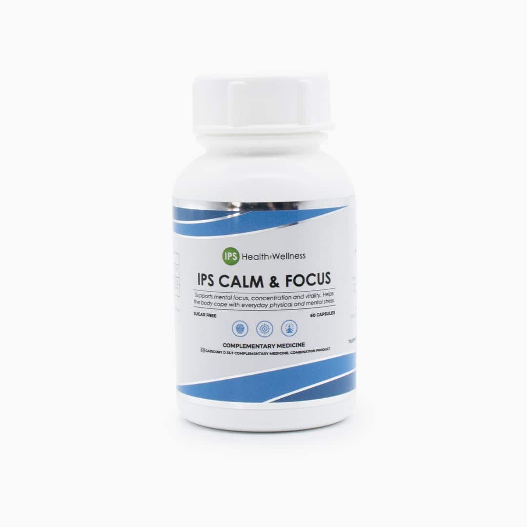 IPS Calm & Focus supplement packshot