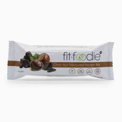 Wrapped Fit Foodie Choc Nut flavoured protein bar