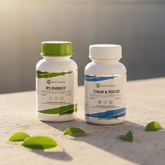IPS Starter Energy Stack in morning sunlight