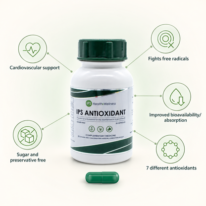 IPS Antioxidant product and benefits — no-heading design