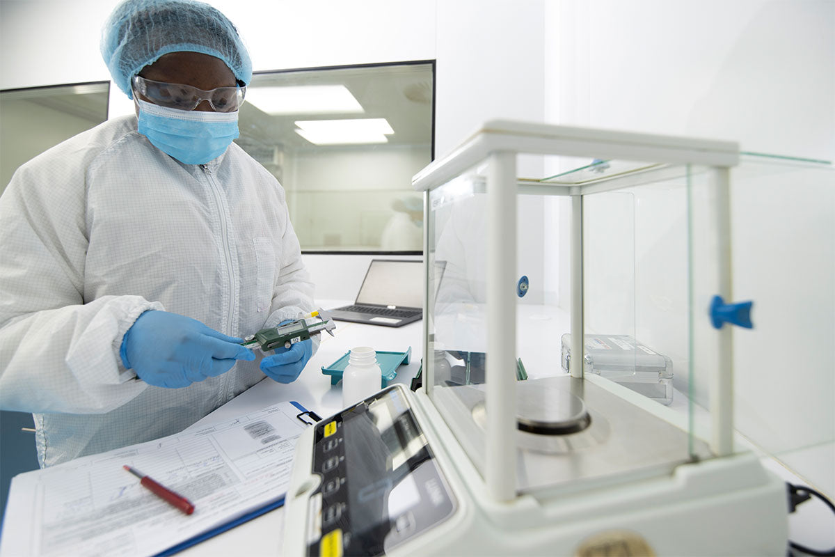Raw-material quality control at the IPS facility