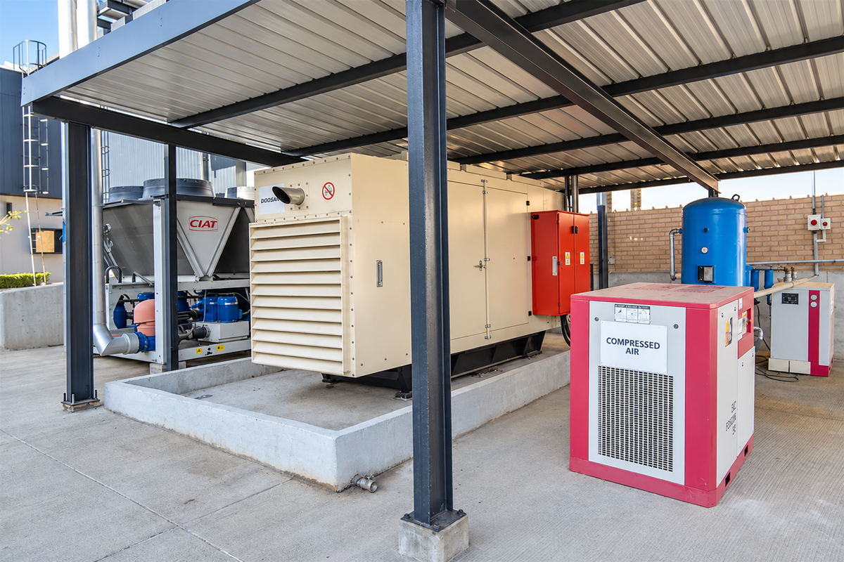 Support infrastructure at the IPS manufacturing facility