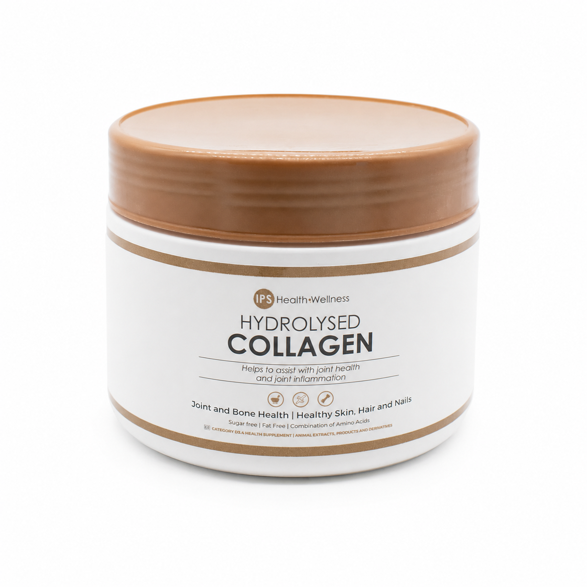Official IPS Hydrolysed Collagen clean supplement packshot