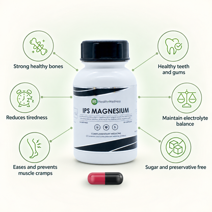 IPS Magnesium product and benefits — no-heading design