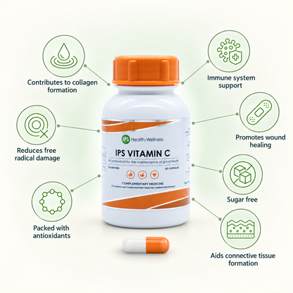 IPS Vitamin C product and benefits — no-heading design