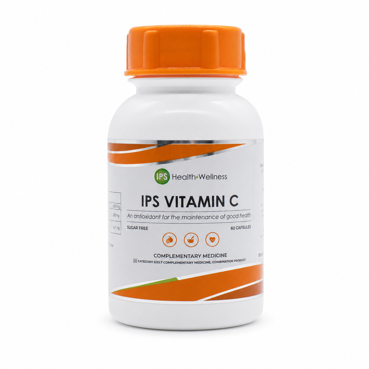 Official IPS Vitamin C clean supplement packshot