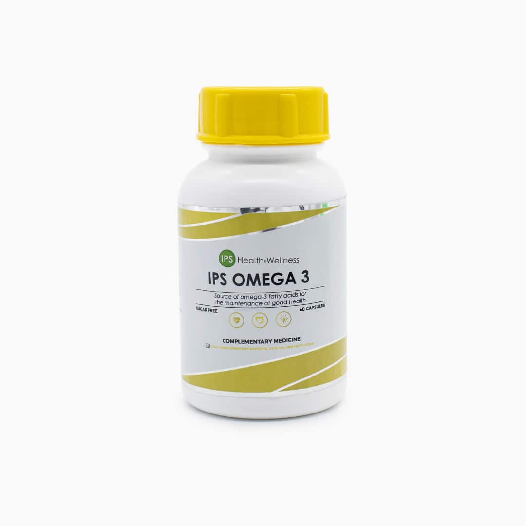 IPS Omega 3 supplement packshot