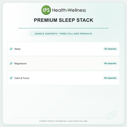 Premium Sleep Stack bundle contents