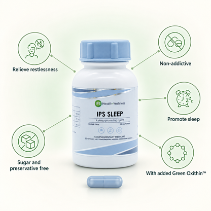 IPS Sleep product and benefits — no-heading design