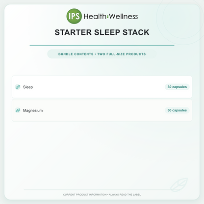 Starter Sleep Stack bundle contents