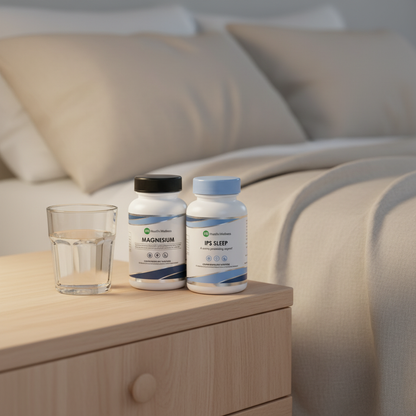 Starter Sleep Stack bedside lifestyle image